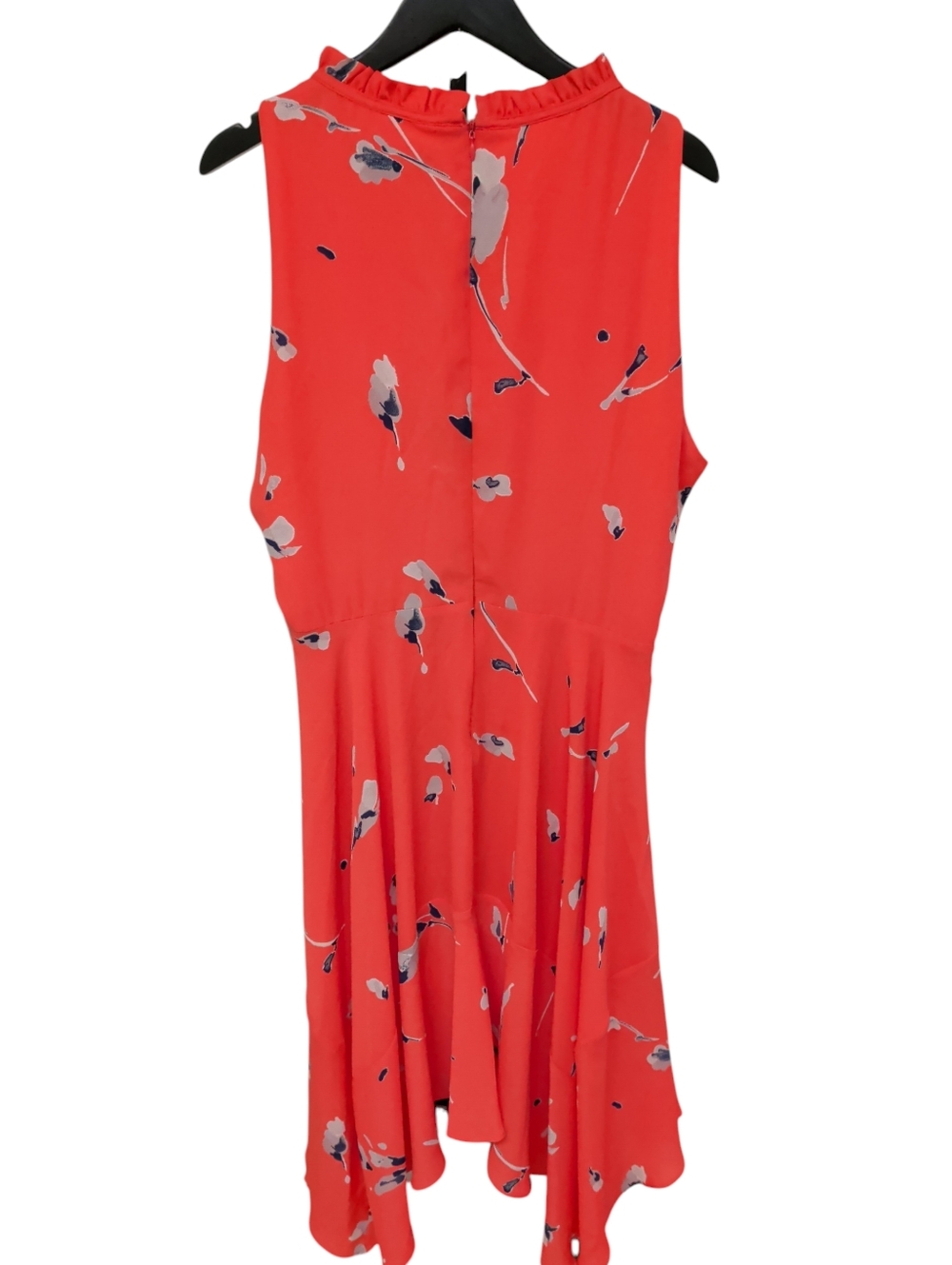 Ivanka Trump Red Floral Sleeveless Fit-and-Flare Dress - Picture 2 of 9